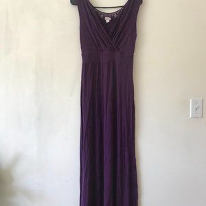Purple long Merona Dress Soft